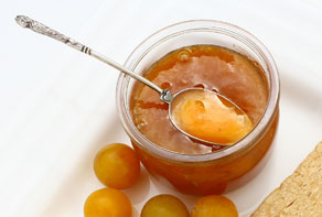 confiture de mirabelle à la vanille et au gewurztraminer 