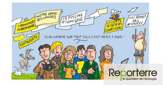 Reporterre, le quotidien de l'écologie Reporterre, le quotidien de l'écologie