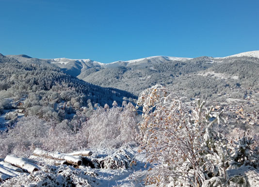 en hiver à Breitenbach